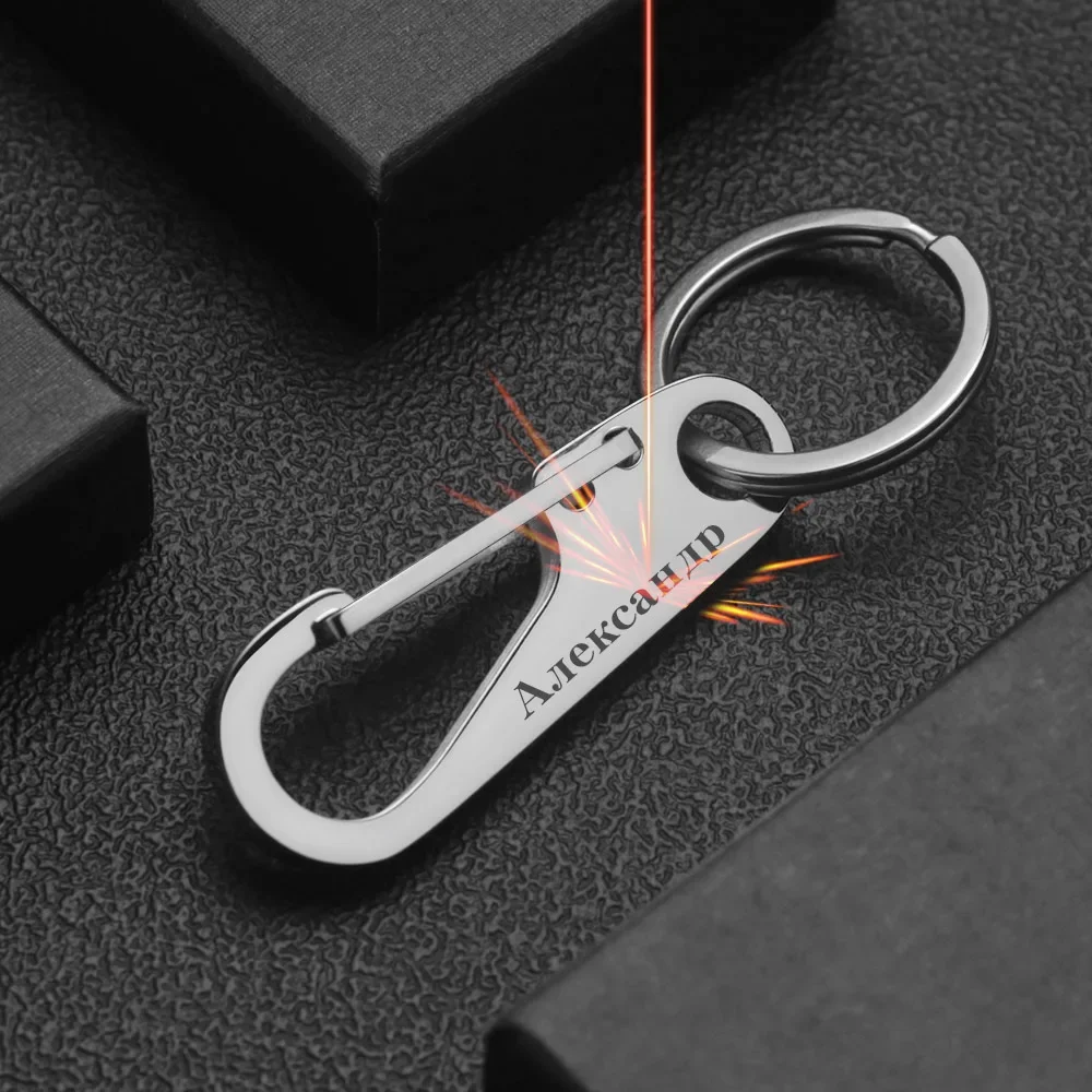 304 porte-clés en acier inoxyd - Initial Ring Custom avis et prix
