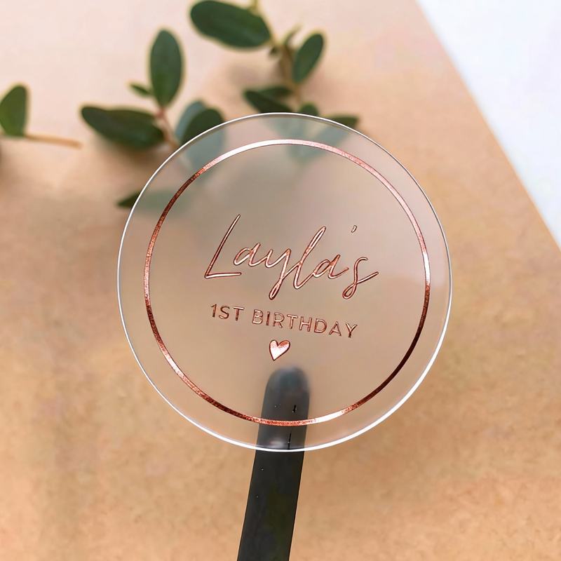 Autocollants d'anniversaire pe - Personalised Candle Label avis et prix
